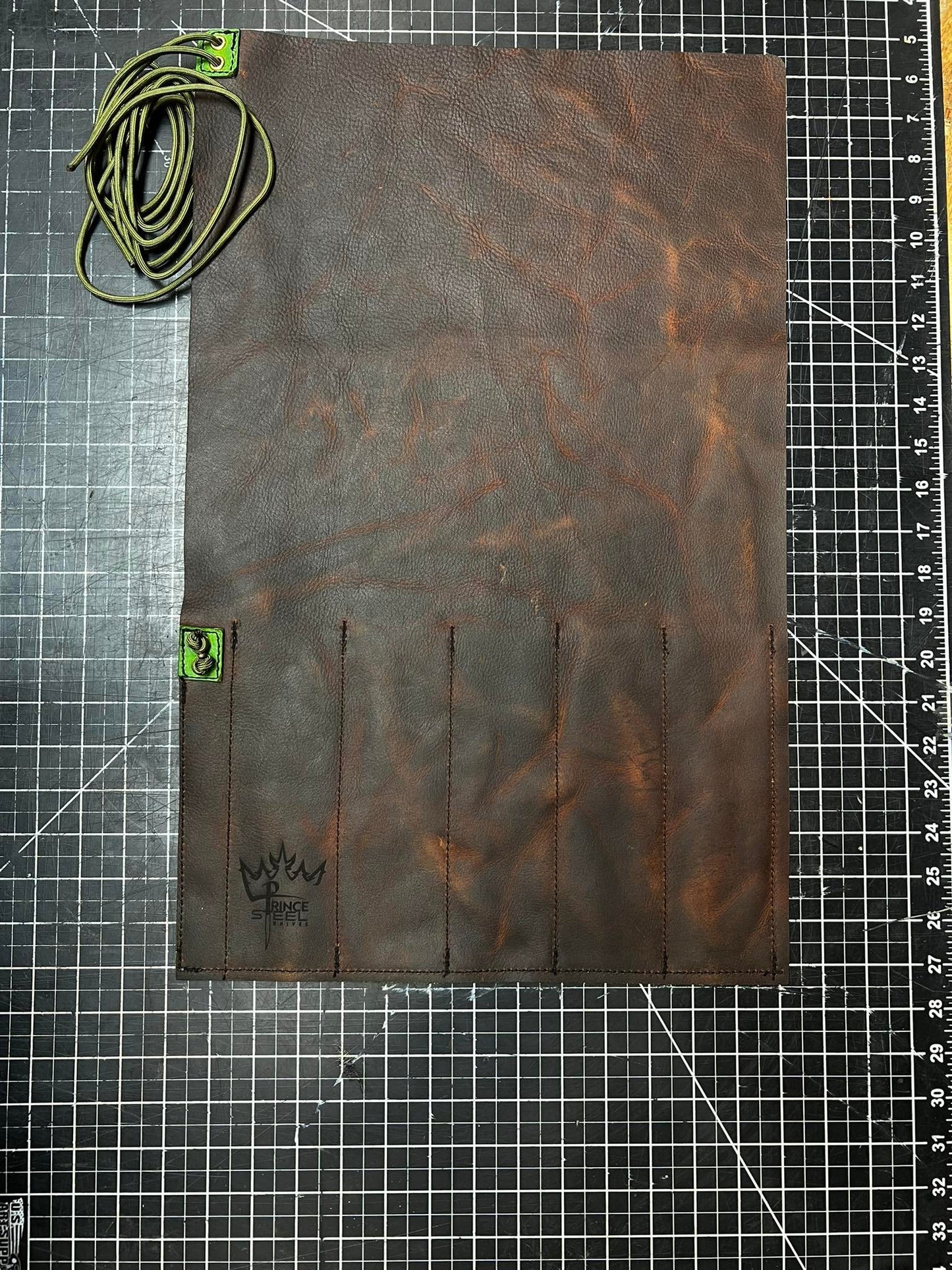 Knife Roll - 5 Pocket - Pistachio (V03)