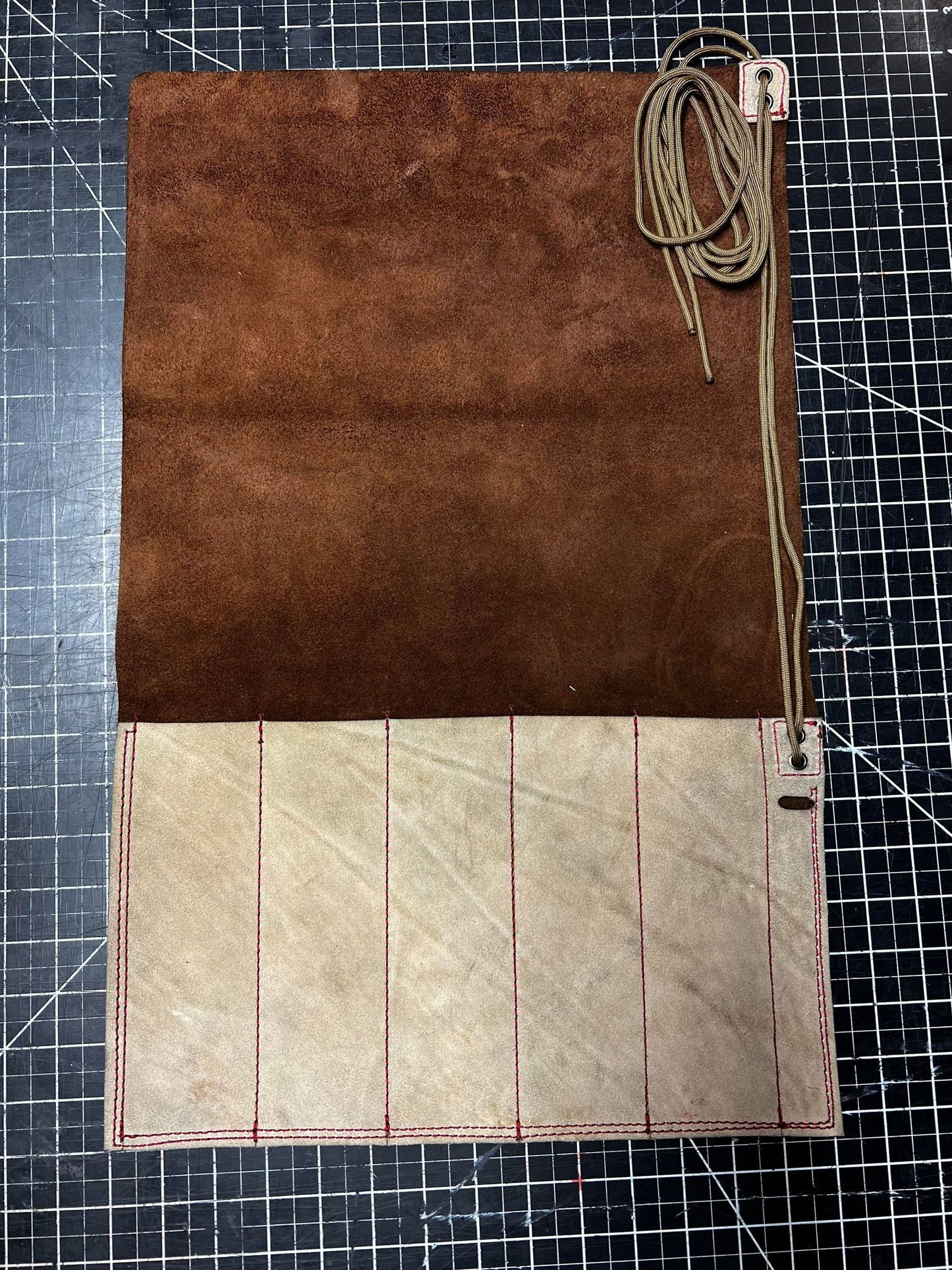 Knife Roll - 5 Pocket - Duo Chocolate (V06)