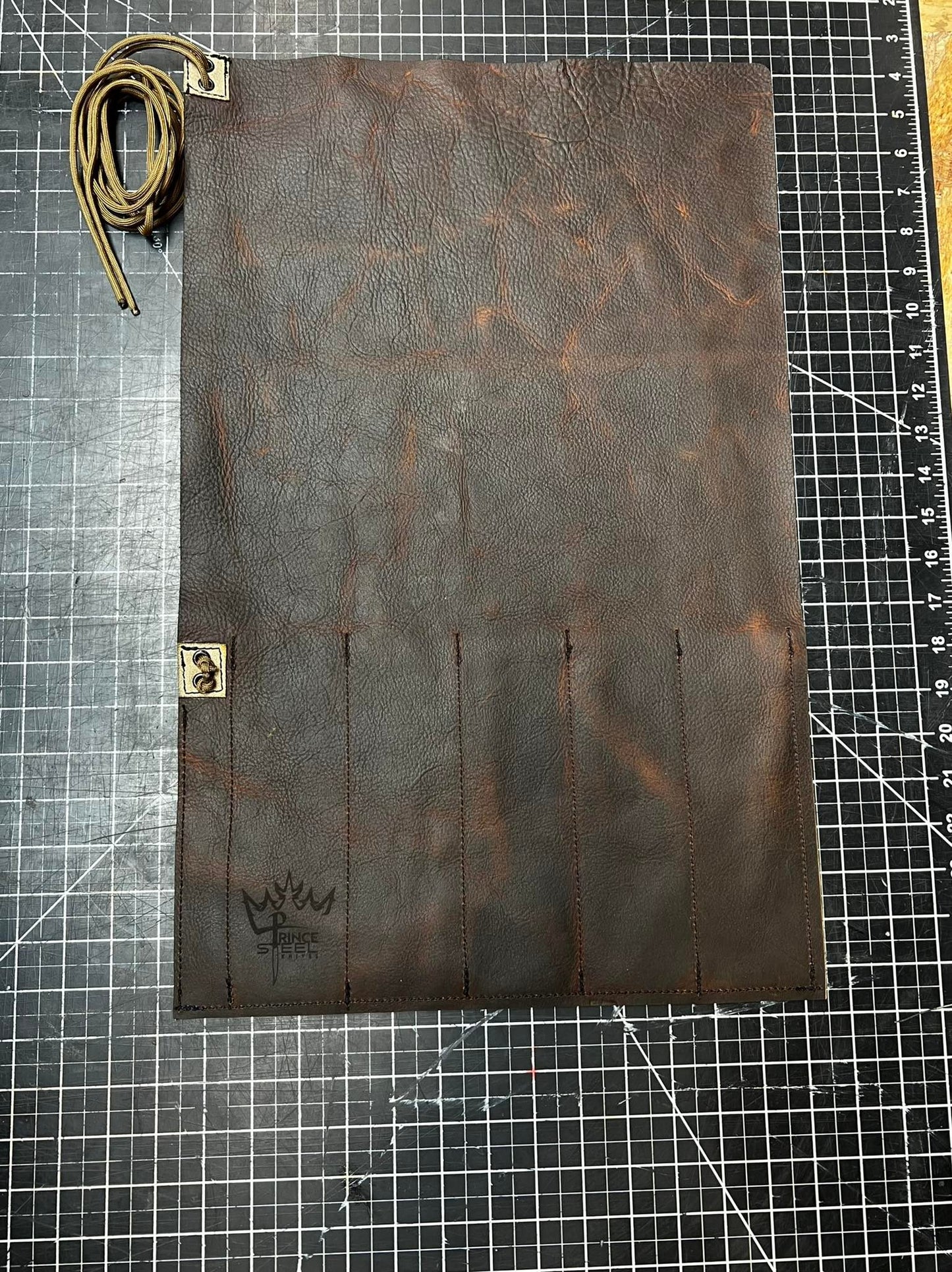 Knife Roll - 5 Pocket - Creme de Blade (V04)
