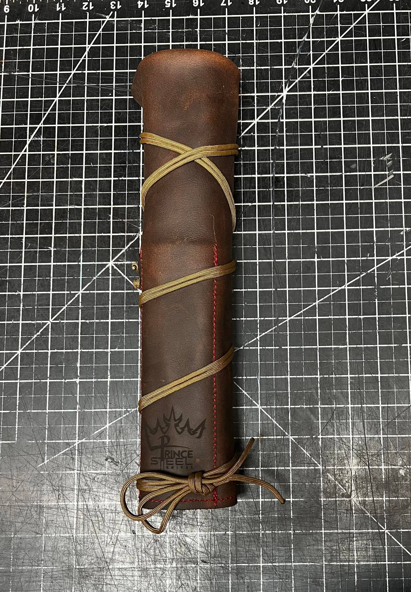 Knife Roll - 5 Pocket - Chocolate Sauce (V02)