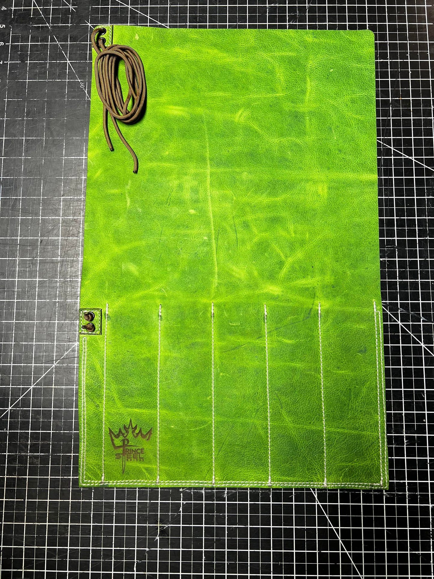 Knife Roll - 5 Pocket - Green Hornet (V07)