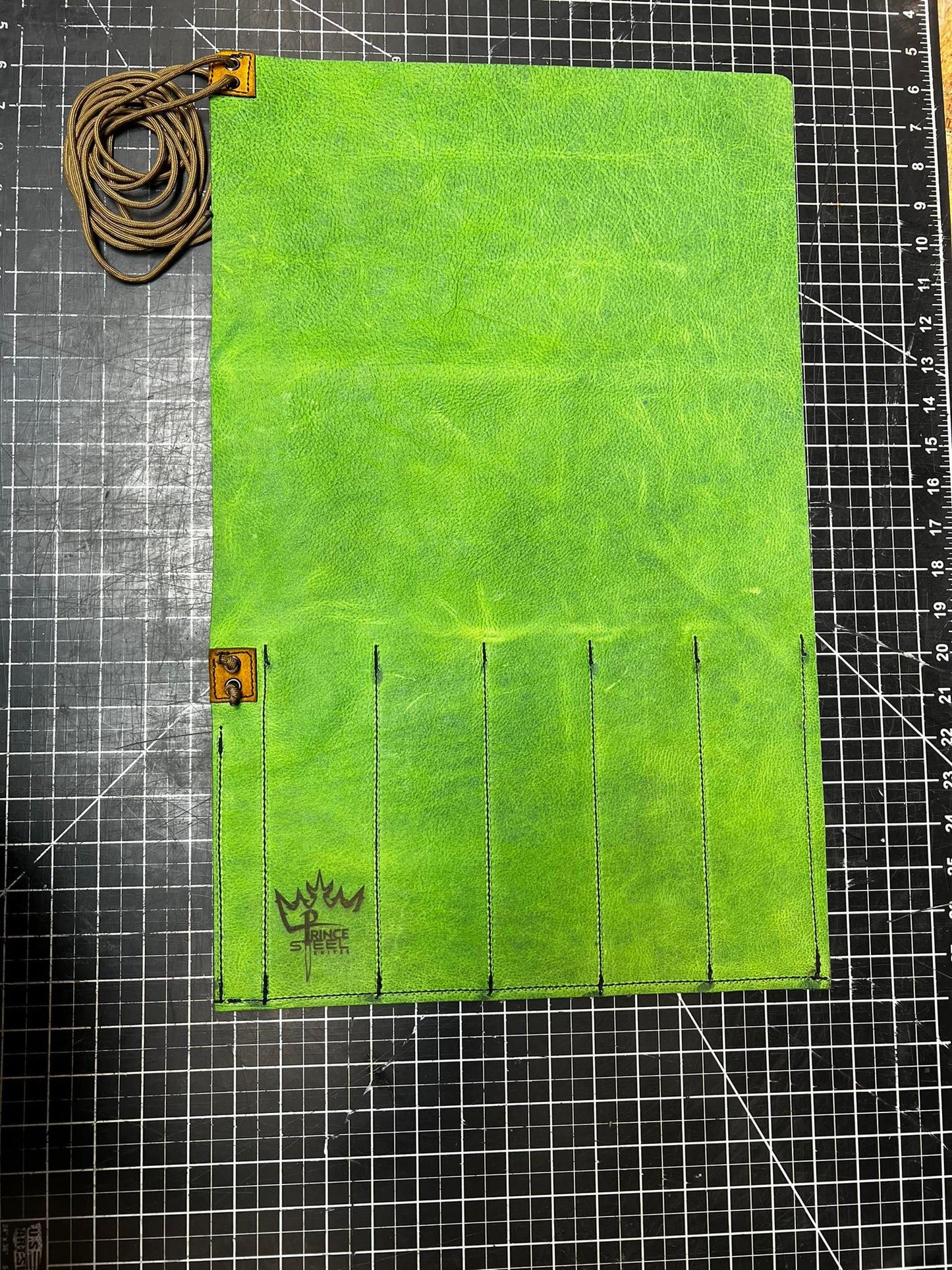 Knife Roll - 5 Pocket - Green Goblin (V05)