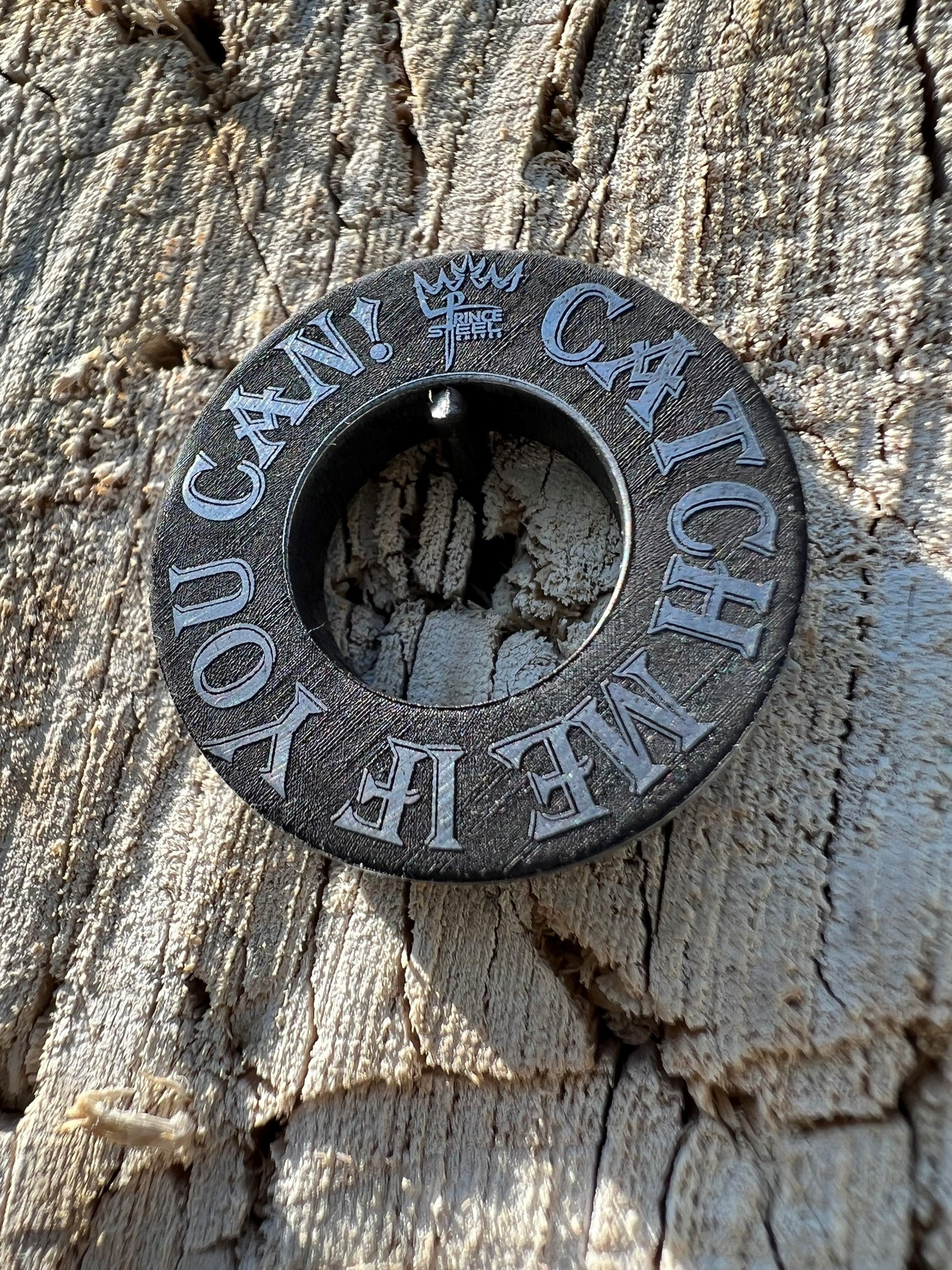 Steel Ring-Catch me if you can!