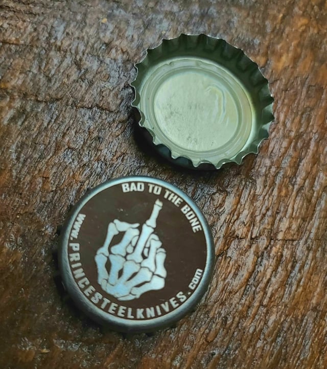 Bottle Cap Targets - Bad to the Bone - Set of 10