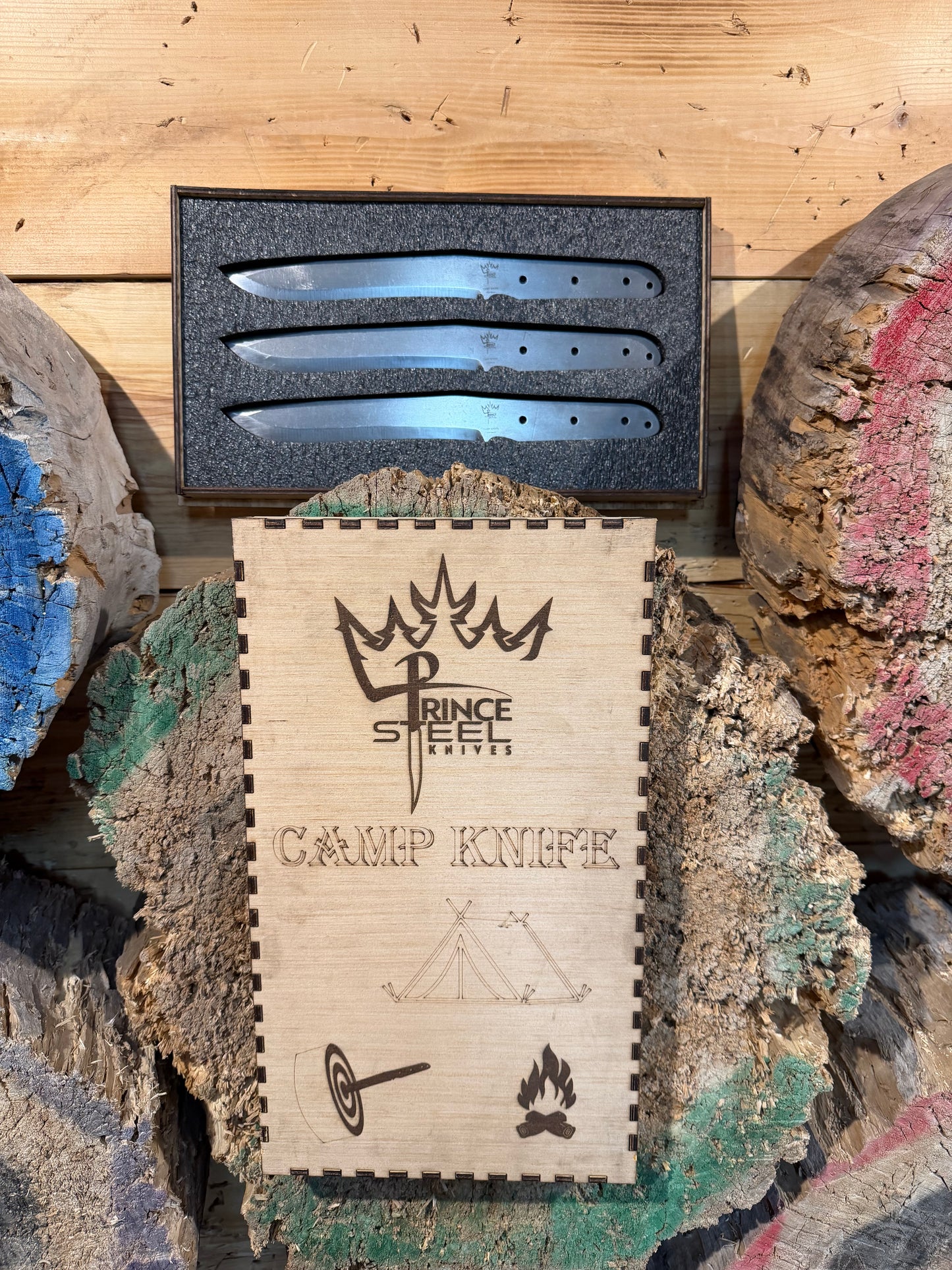 The Camp Knife set of 3