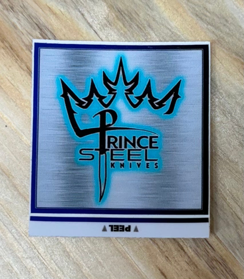 PSK Sticker - Logo Silver/Blue