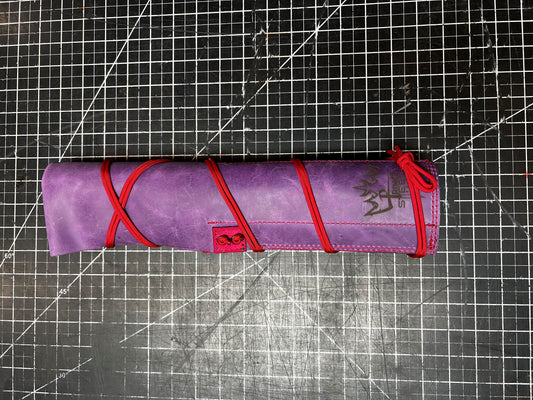 Knife Roll - 5 Pocket-Purple